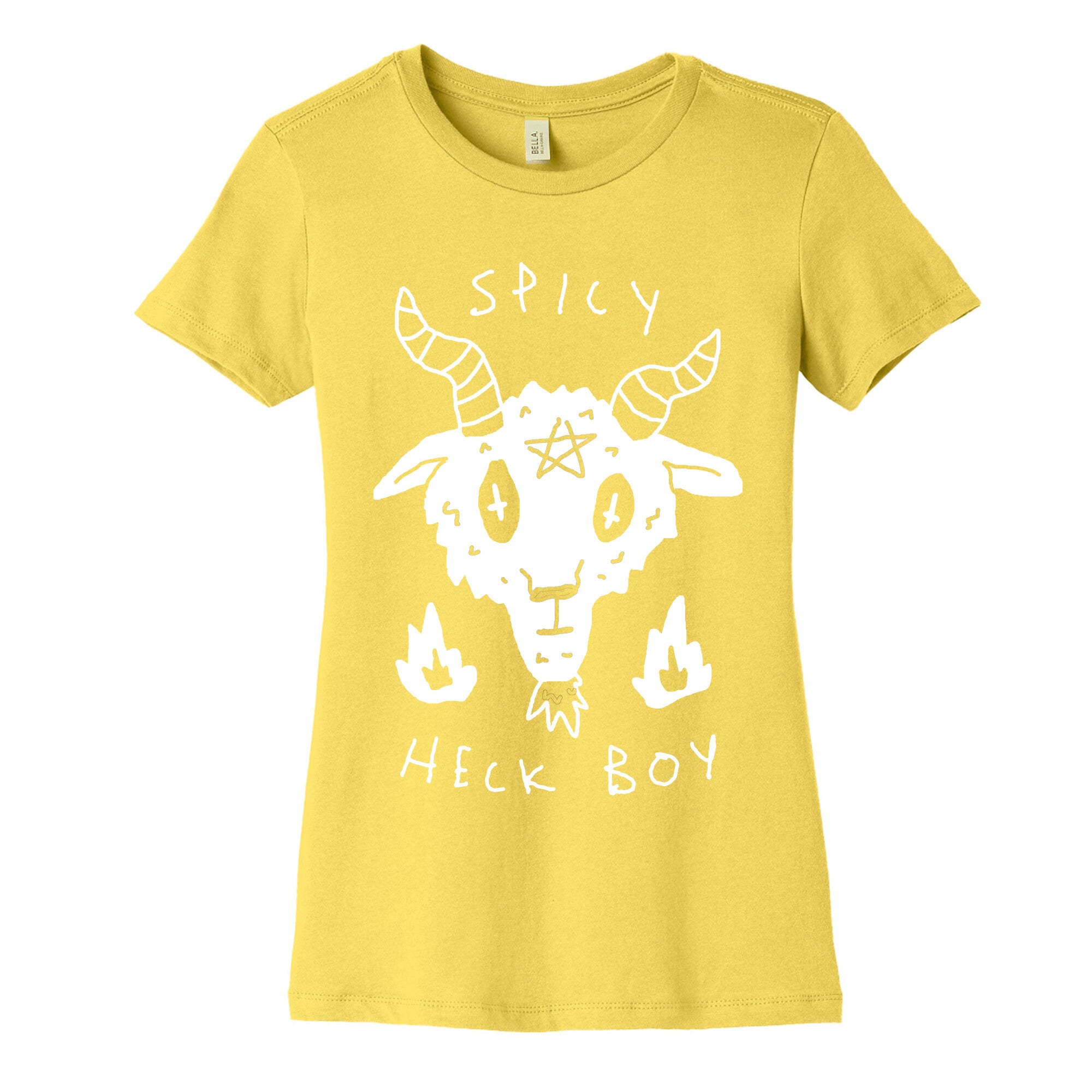 Spicy Heck Boy Satan Women's Cotton Tee